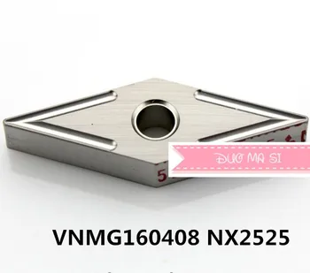 VNMG160404 NX2525/VNMG160408 NX2525,твердосплавная umetak za držača токарного alata, CNC mašina, расточная letva
