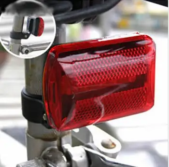 Vodootporan bicikl je Bicikl 5 LED Stražnje Stražnje Svjetlo Žarulja Žarulja Crvena Stražnja Biciklistička Sigurnost Upozorenje Treperi Svjetlima Reflektora Pribor