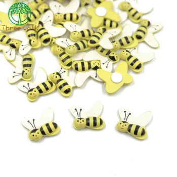 WB37 50 kom. Djeca Bumbar rođendan besplatne razglednice ukrasiti Mini samoljepljive pčelinje PERLE ručni rad stablo