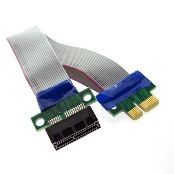 Xiwai PCI-E Express 1X Slot Riser Card Produžni kabel Удлинительная Traka je Fleksibilan Kabel za pomicanje 20 cm