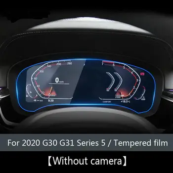 Za BMW G30 G31 Serije 5 2020 Auto-unutrašnjost je ploča membrana LCD zaslon Kaljeno staklo zaštitna folija ukras