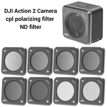 Za DJI Action 2 Pribor za filtere kamere CPL/ND/NDPL/UV/Magnetne Naljepnice Filteri DJI Action 2