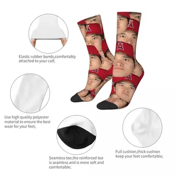 Čarape za odrasle sa Slikom lica Shohei Ohtani, Čarape unisex, muške Čarape ženske Čarape
