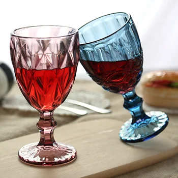 Čaše Za Vino, Retro Vintage Podigli Čaše Crnog Vina, 300 ml, Graviranje, Utiskivanje, Čaše Za Sok, Čaše Za Šampanjac, Ponekog, Čaše za vino