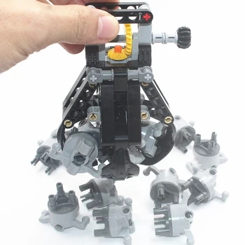 Самоблокирующийся Cigle MOC Gradivni Blokovi Tehničke Detalje TEHNIČKI 4 Uzdižući Kandže su kompatibilne sa Lego 19540 za Dječake Dječje igračke